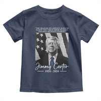 Jimmy Carter Quote Toddler T Shirt The Measure Of A Society