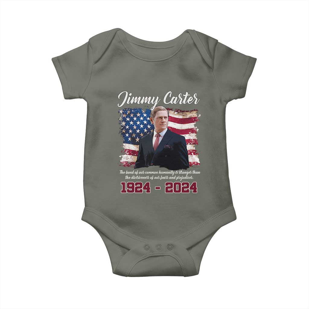 Jimmy Carter Baby Onesie A Legacys Of Peace And Humanitys