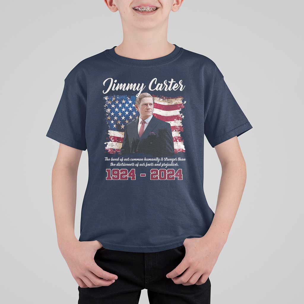 Jimmy Carter T Shirt For Kid A Legacys Of Peace And Humanitys