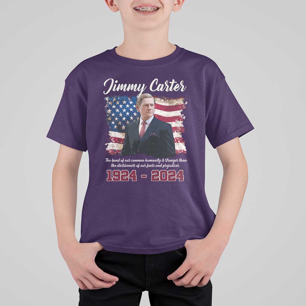 Jimmy Carter T Shirt For Kid A Legacys Of Peace And Humanitys