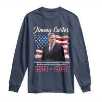 Jimmy Carter Long Sleeve Shirt A Legacys Of Peace And Humanitys