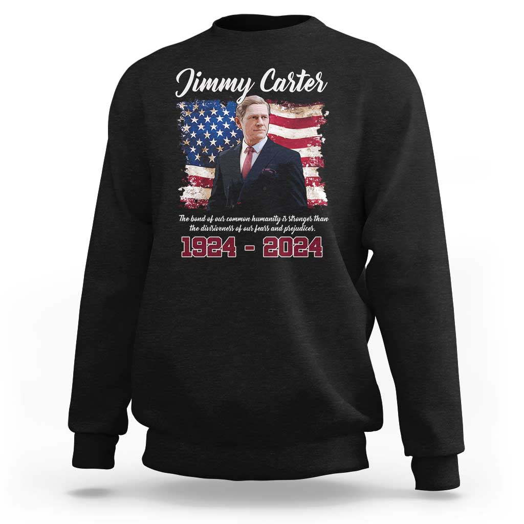 Jimmy Carter Sweatshirt A Legacys Of Peace And Humanitys