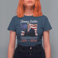 Jimmy Carter T Shirt For Women A Legacys Of Peace And Humanitys