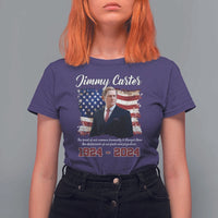 Jimmy Carter T Shirt For Women A Legacys Of Peace And Humanitys