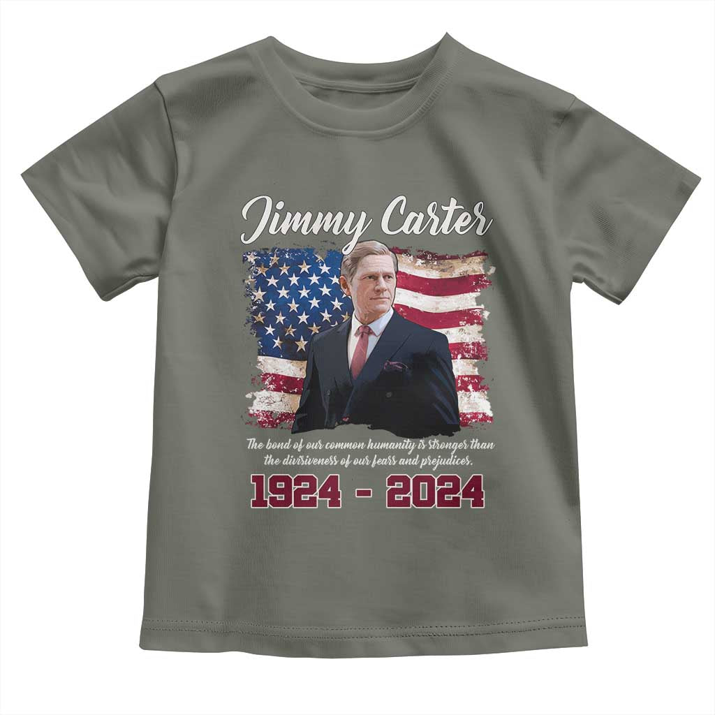 Jimmy Carter Toddler T Shirt A Legacys Of Peace And Humanitys