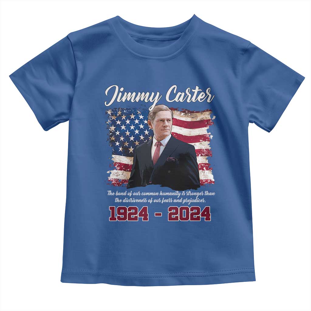 Jimmy Carter Toddler T Shirt A Legacys Of Peace And Humanitys