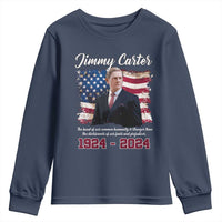 Jimmy Carter Youth Sweatshirt A Legacys Of Peace And Humanitys