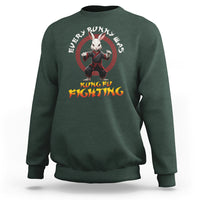 Easter Day Sweatshirt Every Bunny Was Kung Fu Fighting Funny Rabbit - Wonder Print Shop
