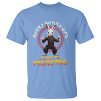 Easter Day T Shirt Every Bunny Was Kung Fu Fighting Funny Rabbit - Wonder Print Shop