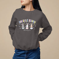 Easter Day Sweatshirt Snuggle Bunny Delivery Co L&D Nurse - Wonder Print Shop