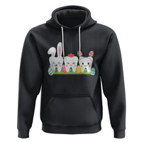 Easter Day Hoodie Funny Tooth Glasses Dental Dentist - Wonder Print Shop