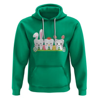 Easter Day Hoodie Funny Tooth Glasses Dental Dentist - Wonder Print Shop