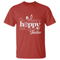 Easter Day Cute Hoppy Teacher Bunny Egg T Shirt - Wonder Print Shop