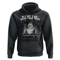 Funny Wolf Man If They Talk Behind Your Back Fart Hoodie