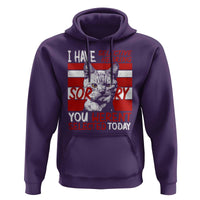 Funny Cat I Have Selective Hearing You Weren't Selected Hoodie