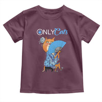 Funny Adult Joke Meme Only Cat Toddler T Shirt