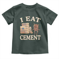 Funny Cat Meme Toddler T Shirt I Eat Cement