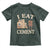 Funny Cat Meme Toddler T Shirt I Eat Cement