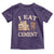 Funny Cat Meme Toddler T Shirt I Eat Cement