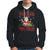Merry Fishmas Santa Fishing Xmas Fish Fisherman Hoodie - Wonder Print Shop