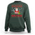 Merry Fishmas Santa Fishing Xmas Fish Fisherman Sweatshirt - Wonder Print Shop
