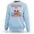 Merry Fishmas Santa Fishing Xmas Fish Fisherman Sweatshirt - Wonder Print Shop
