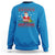Merry Fishmas Santa Fishing Xmas Fish Fisherman Sweatshirt - Wonder Print Shop