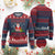 Merry Fishmas Santa Fishing Xmas Fish Fisherman Ugly Christmas Sweater - Wonder Print Shop