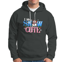 Christmas Hoodie I Am Snow Cute Snowman Winter Chilling - Wonder Print Shop