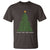 Funny Binary Christmas Tree T Shirt HAPPY NEW YEAR 11111101001 - Wonder Print Shop