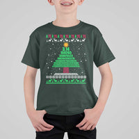 Funny Xmas Math Pi Christmas Tree T Shirt For Kid - Wonder Print Shop