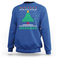 Funny Xmas Math Pi Christmas Tree Sweatshirt - Wonder Print Shop