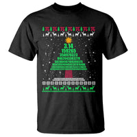 Funny Xmas Math Pi Christmas Tree T Shirt - Wonder Print Shop