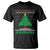 Funny Xmas Math Pi Christmas Tree T Shirt - Wonder Print Shop