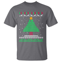 Funny Xmas Math Pi Christmas Tree T Shirt - Wonder Print Shop