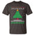 Funny Xmas Math Pi Christmas Tree T Shirt - Wonder Print Shop