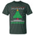 Funny Xmas Math Pi Christmas Tree T Shirt - Wonder Print Shop