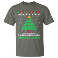 Funny Xmas Math Pi Christmas Tree T Shirt - Wonder Print Shop
