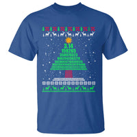 Funny Xmas Math Pi Christmas Tree T Shirt - Wonder Print Shop