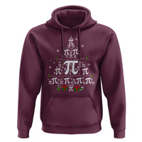 Funny Christmas Math Teacher Hoodie Pi Christmas Tree