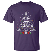Funny Christmas Math Teacher T Shirt Pi Christmas Tree - Wonder Print Shop