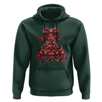 Christmas Tree Coquette Tis The Season Hoodie