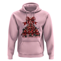 Christmas Tree Coquette Tis The Season Hoodie