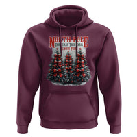 Xmas Coquette Hoodie North pole Christmas Tree Farm Always Fresh