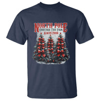 Xmas Coquette T Shirt North pole Christmas Tree Farm Always Fresh - Wonder Print Shop