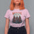 Xmas Coquette T Shirt For Women North pole Christmas Tree Farm Always Fresh - Wonder Print Shop