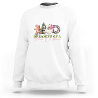 Dreaming Of A Pink Christmas Sweatshirt - Wonder Print Shop