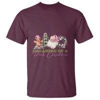 Dreaming Of A Pink Christmas T Shirt - Wonder Print Shop