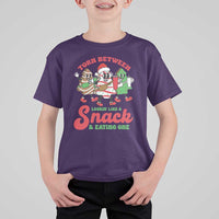 Funny Christmas Cake T Shirt For Kid Torn Between Looking' Like a Snack - Wonder Print Shop