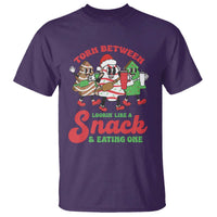 Funny Christmas Cake T Shirt Torn Between Looking' Like a Snack - Wonder Print Shop
